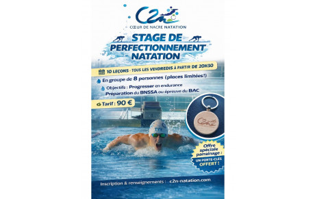 Nouveau ! stage de perfectionnement.