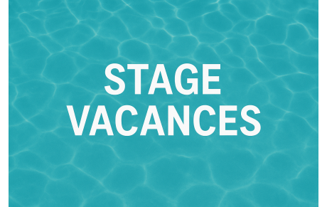 Stage vacances d'avril