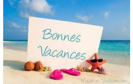 Reposez-vous bien, RDV à la rentrée !